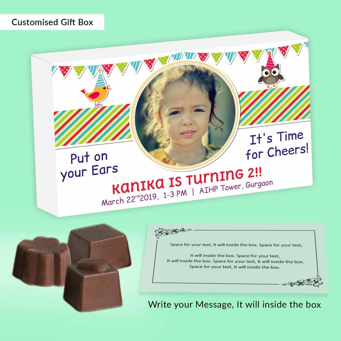Birthday Invitation - Choco Manual ART
