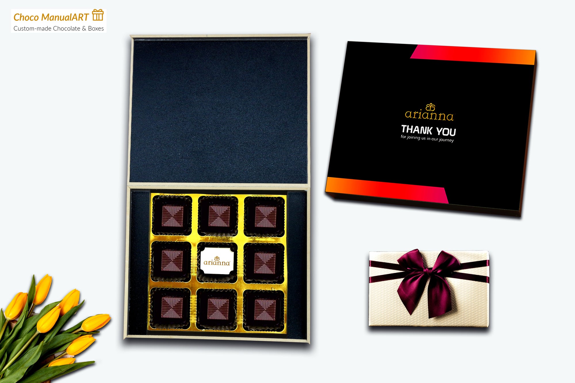 Elevate Corporate Gifting with Personalized Chocolates from Choco ManualART