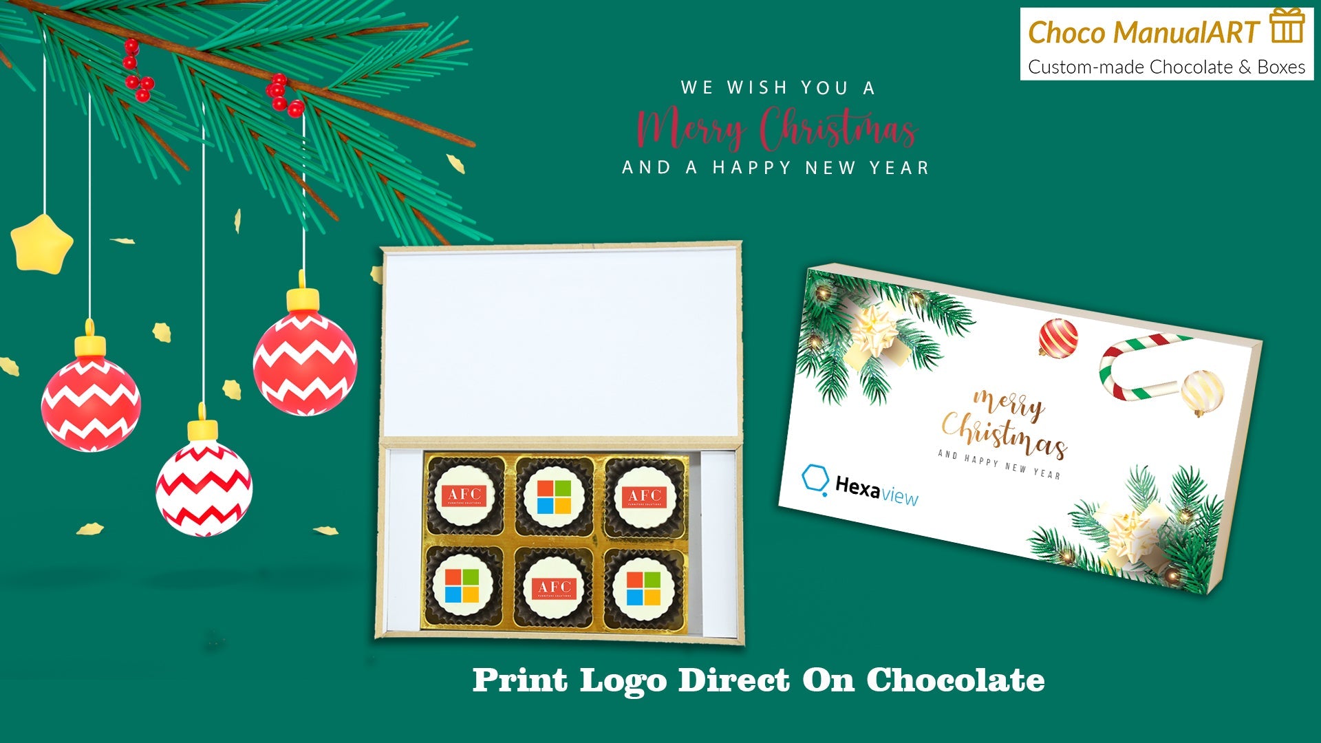 Delight Your Clients and Loved Ones with Personalized Chocolates this Festive Season