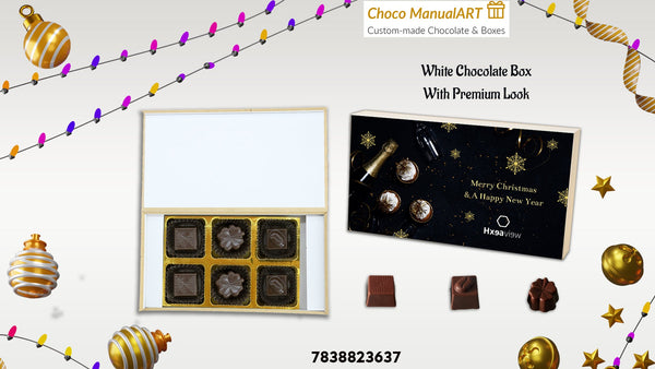 "Indulge in Festive Delights: New Year and Christmas Chocolate Gift Box Ideas from Choco ManualART"