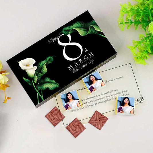 "Capturing Moments in Chocolate: Exotic Women's Day Gifts by Choco ManualART"