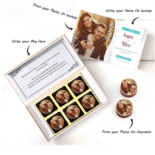 Botanical theme Personalised Anniversary invitation