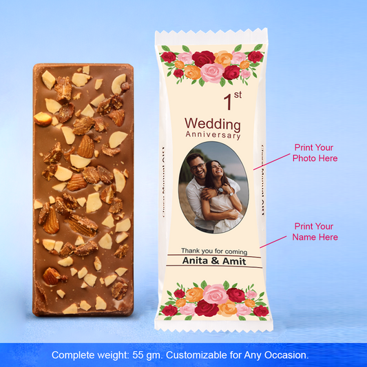 Custom Printed Photo Chocolate Bar – Premium Quality