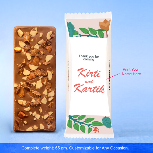 Premium Customized Chocolate Bar for Loved Ones