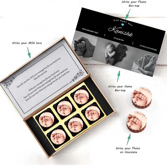 It's a boy snowman graphics print baby boy announcement gift