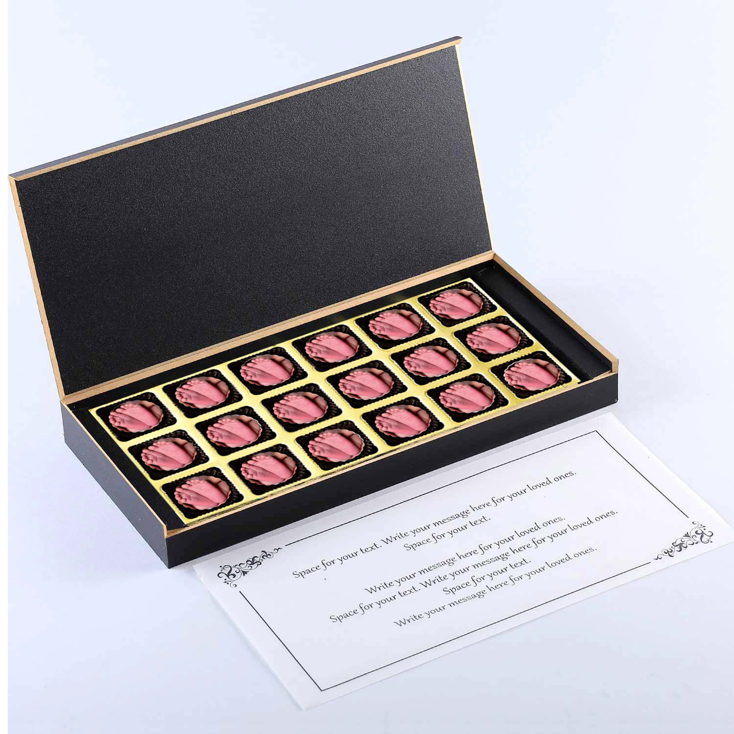 Little feet printed chocolates birthday return gift