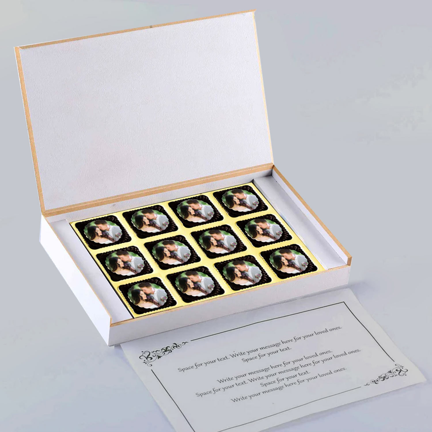 Golden blooming flowers personalised Anniversary Invitation