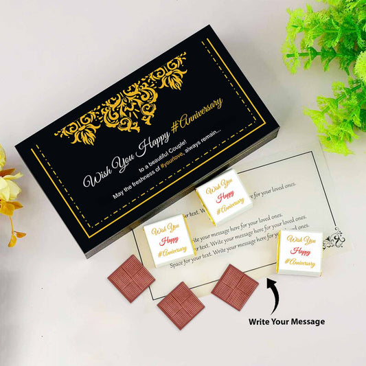 Gift box of chocolates with Wrapper Print