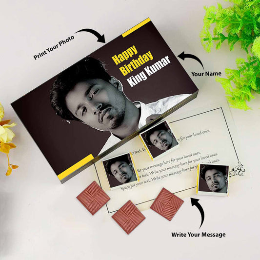 Buy Photo Printed Chocolates Online | Best Chocolate Gifts for boyfriend or friend
