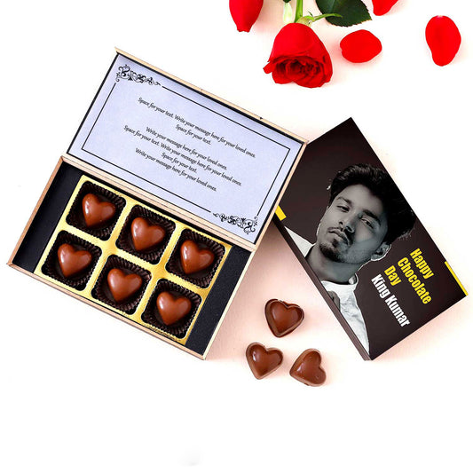 Customised Chocolate gift for Chocolate Day