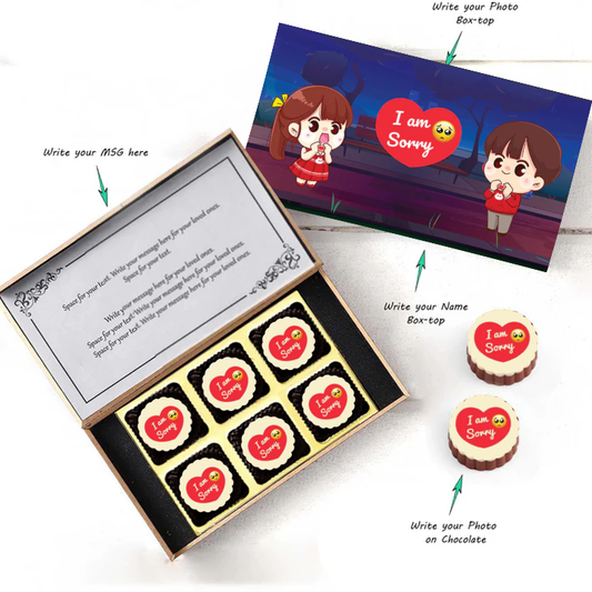 Sorry Chocolate Gifts - Choco ManualART