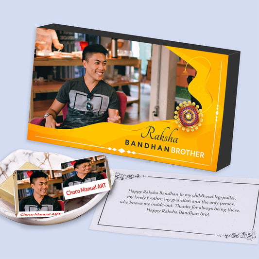 personalised chocolate gift for brother