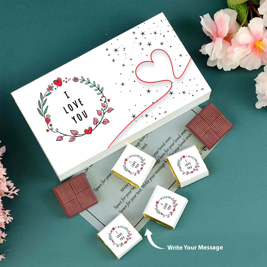 Chocolate gift shopping to say I Love You