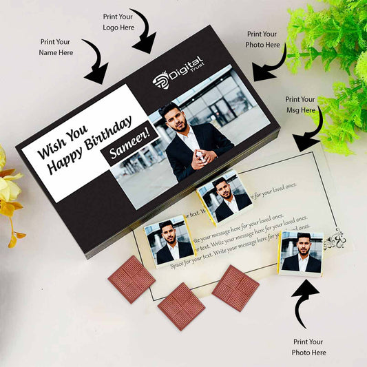 Customised Chocolate gift for Employee Birthday | Choco ManualART