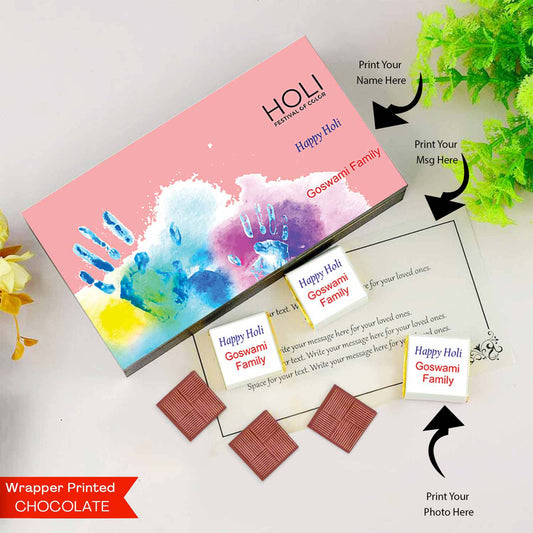 Chocolate Gift Box. Birthday Gift For ChocolateLovers. Fruit and Nuts Chocolate In Box.