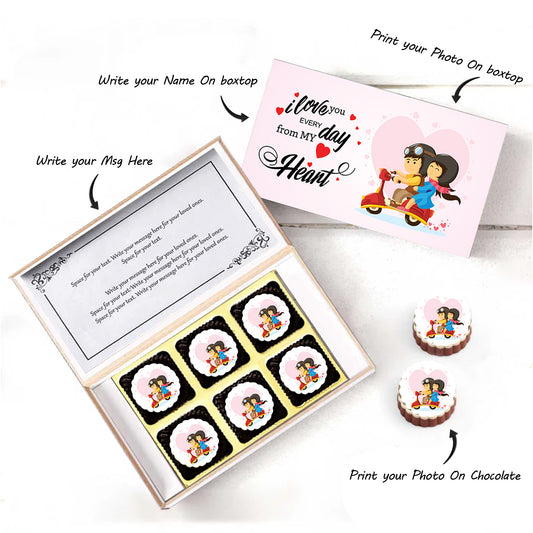 Sorry Gift Idea | Buy Personalised Chocolate with Photo Name Messages Print on them