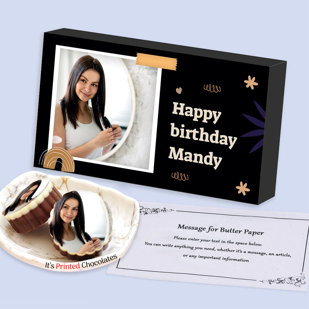 Birthday Gift Chocolate Box Price in India | Choco ManualART