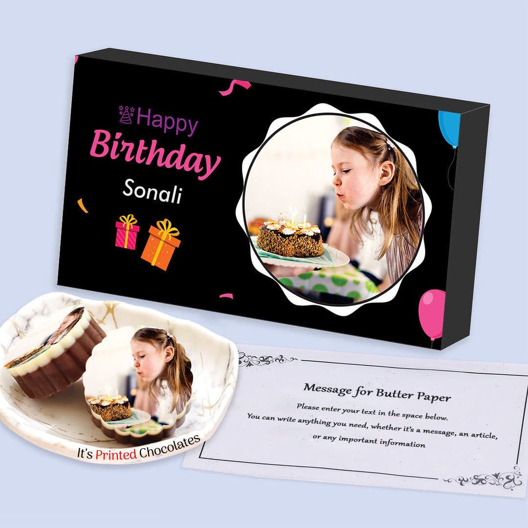 Customised Chocolate for Birthday in Delhi NCR | Choco ManualART