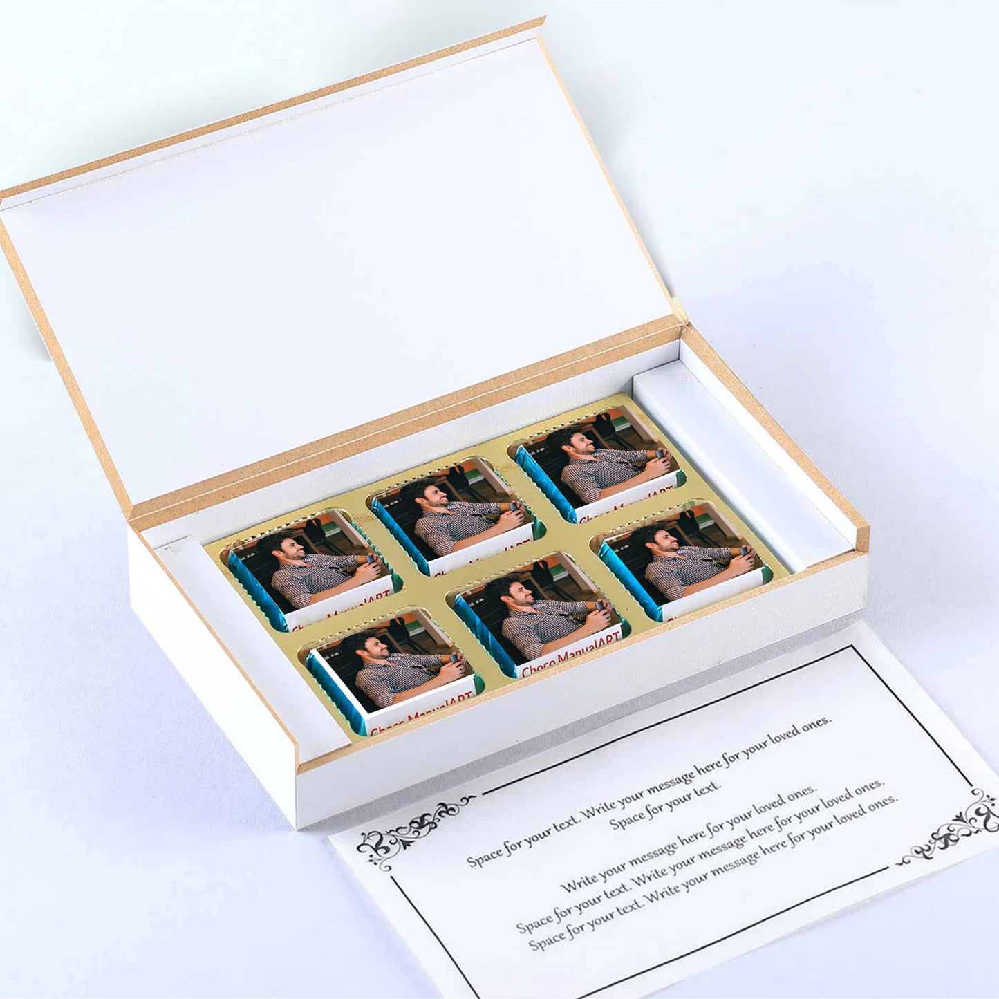 Personalised Raksha Bandhan gift rakhi theme box