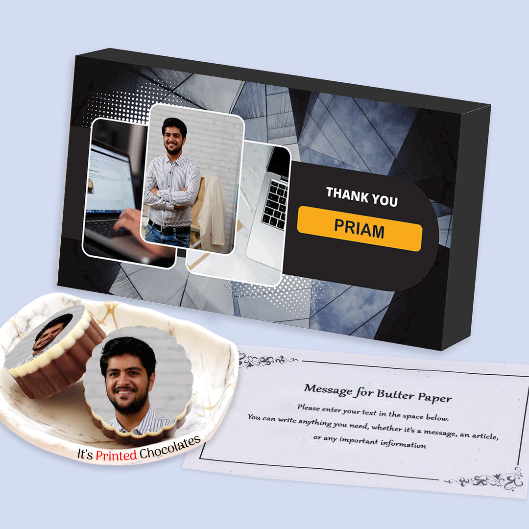 Congratulations Gift | Celebration Personalised Chocolate Box