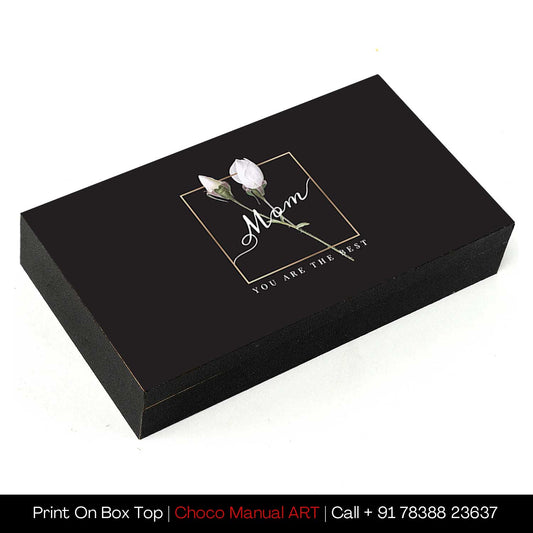 Blooming white Roses Printed box