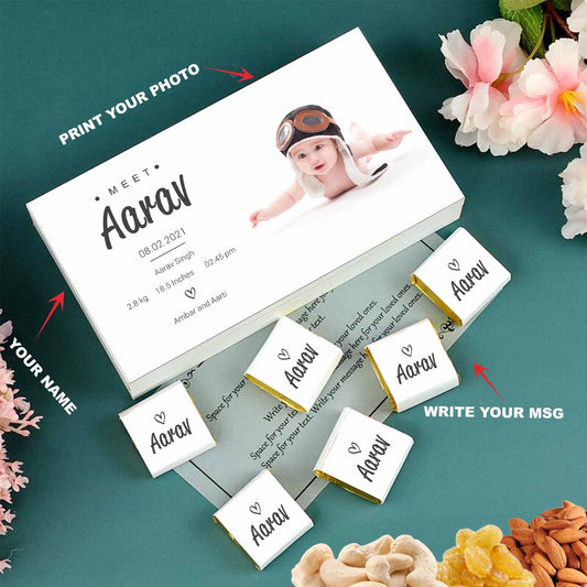 Baby birth announcement messages. Funny baby boy announcement. How to announce baby birth in office. Baby boy announcement chocolate boxes.