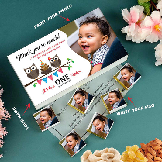 Unique return gift ideas for 1st birthday. Personalised return gifts for adults Chocolate box for birthday gift Birthday gift for girlfriend chocolate box.