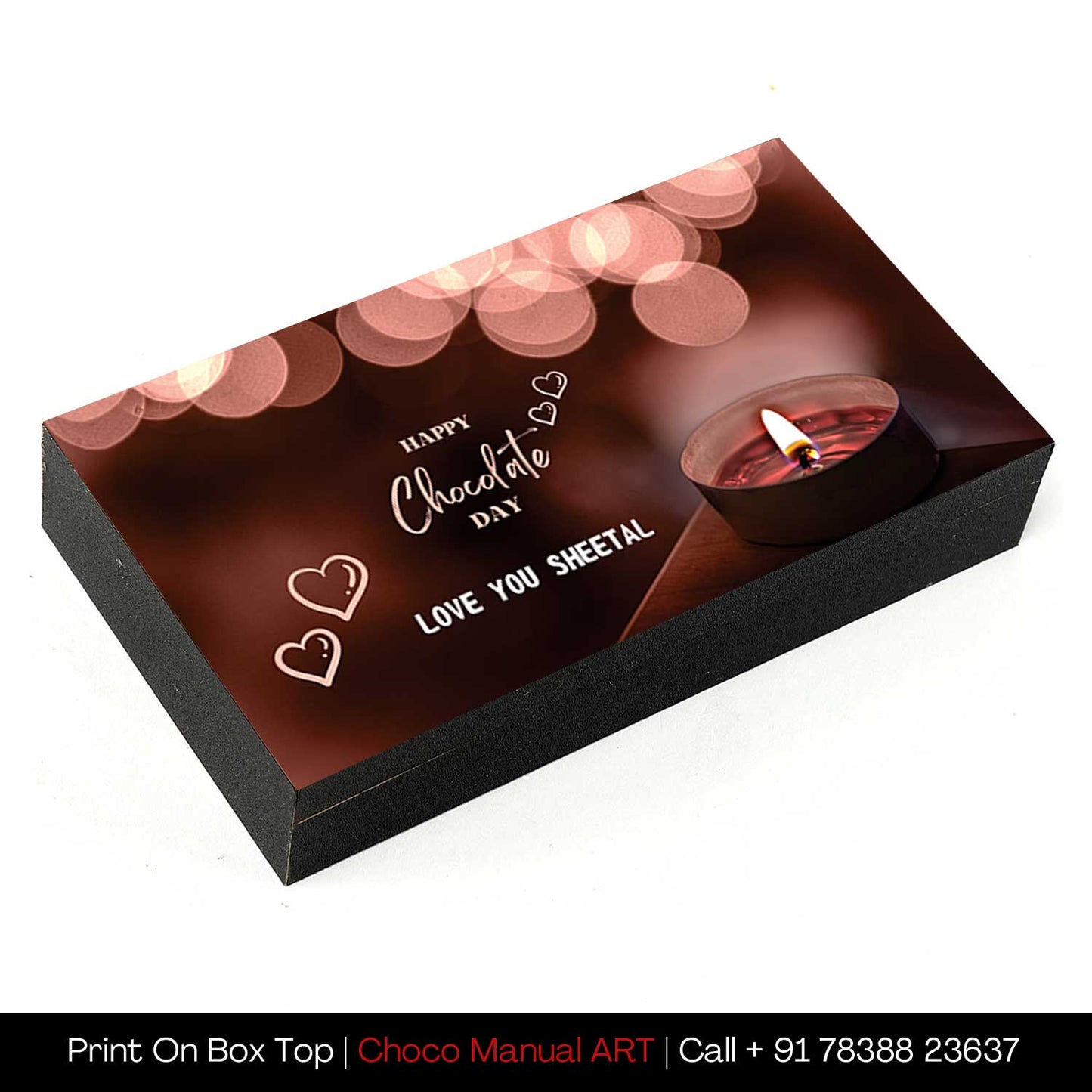 Chocolate Day with Personalised Chocolate gift