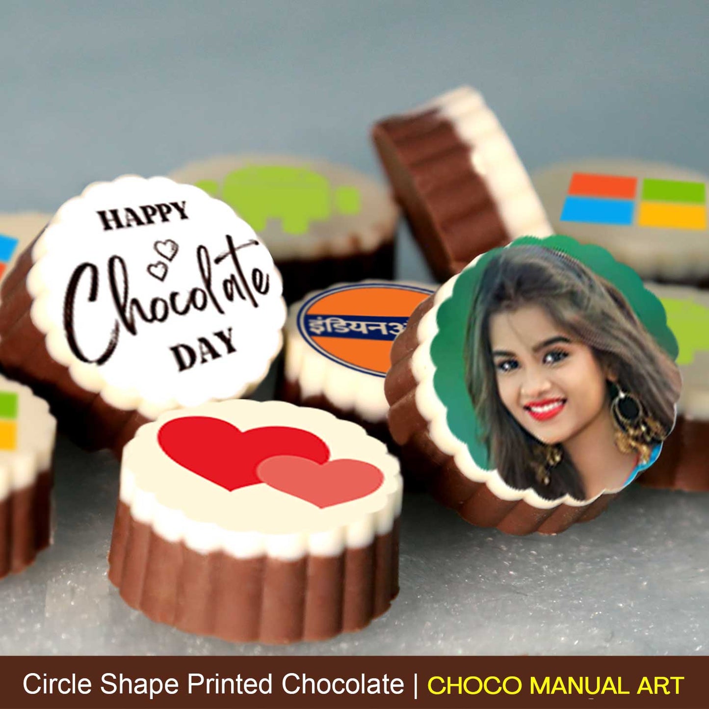 Chocolate Day Personalised Chocolate gift online