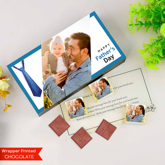 Awkward but attractive design printed customised chocolates gift