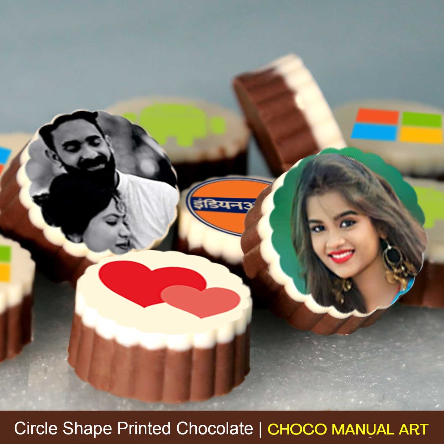 Chocolate Day Unique printed Chocolate gift