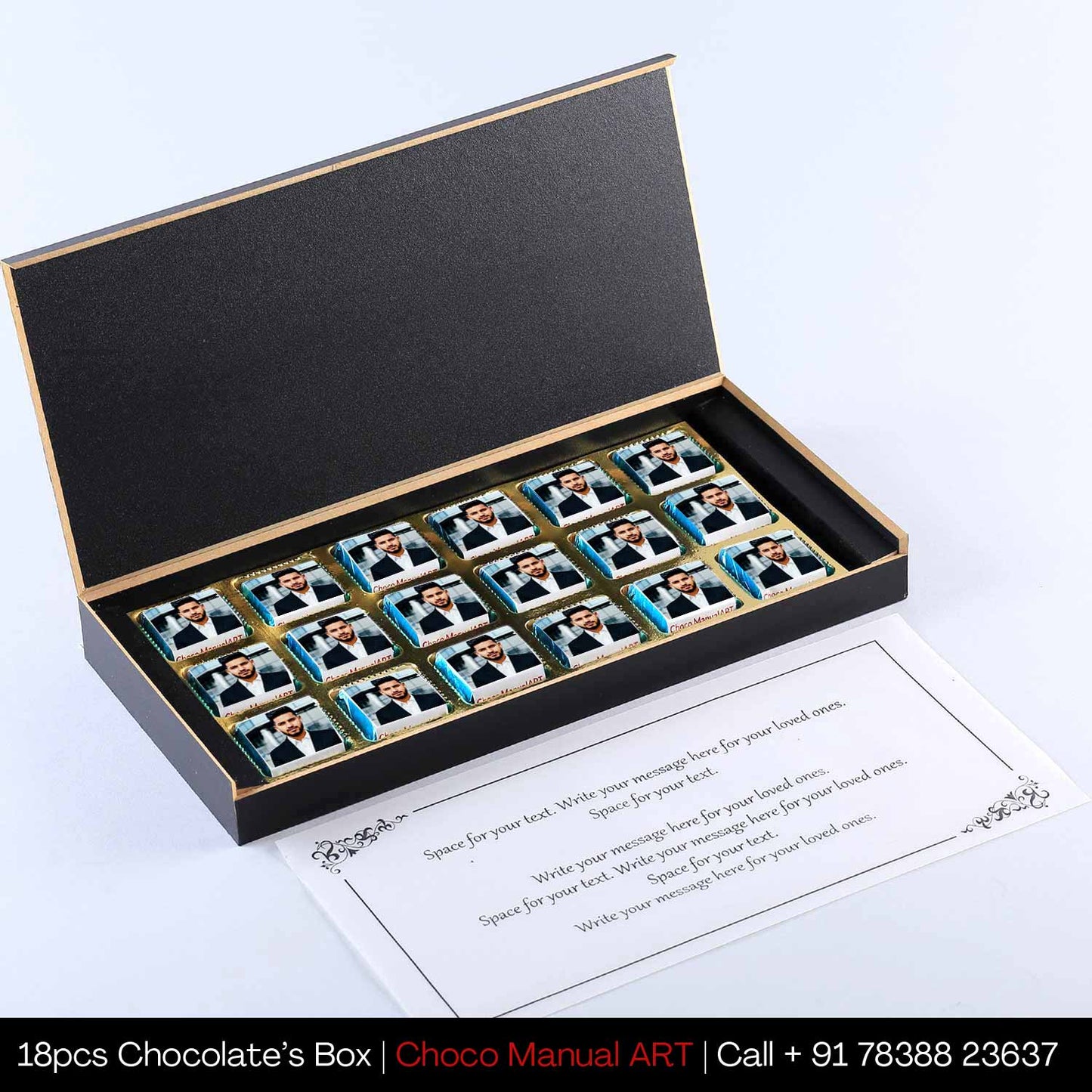 Customised Chocolate gift for Employee Birthday | Choco ManualART