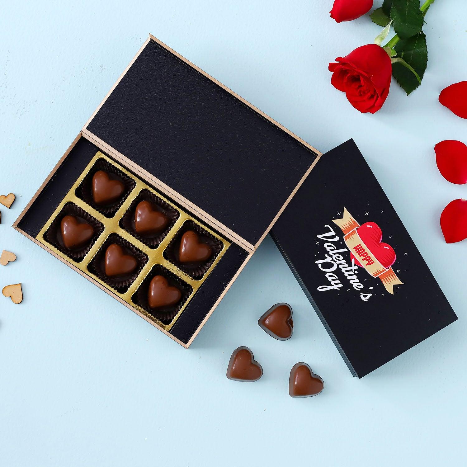 Valentine's Day Wishes Chocolate Box - Choco Manual ART