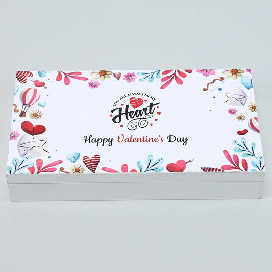 Happy Valentine's Day Lovely Heart Chocolate Box - Choco Manual ART