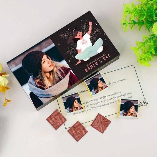 International women's Day "Girl Power" chocolates gift