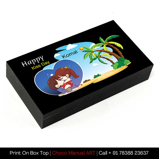 Kiss Day chocolate gift box