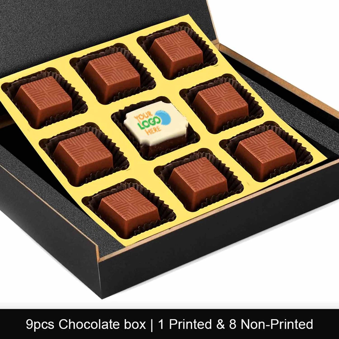For New Year and Christmas | Your brand on chocolates | Logo chocolates Gifts