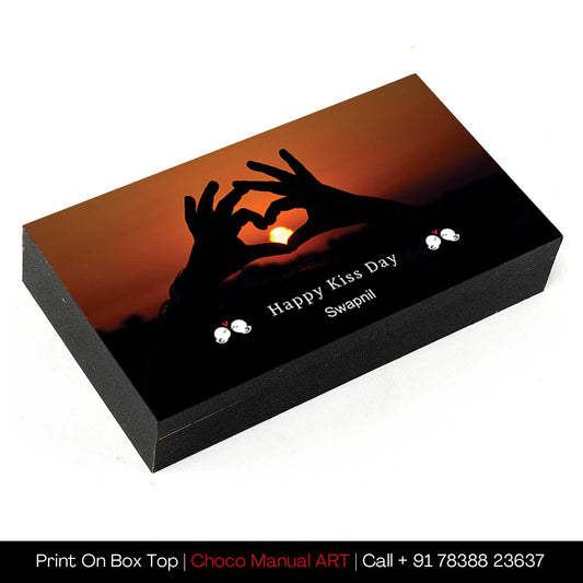 Kiss Day Personalised Chocolate gift box
