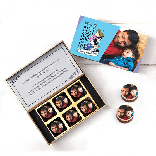 Best Dad ever & cute Graphics Printed Customised father's day Gift