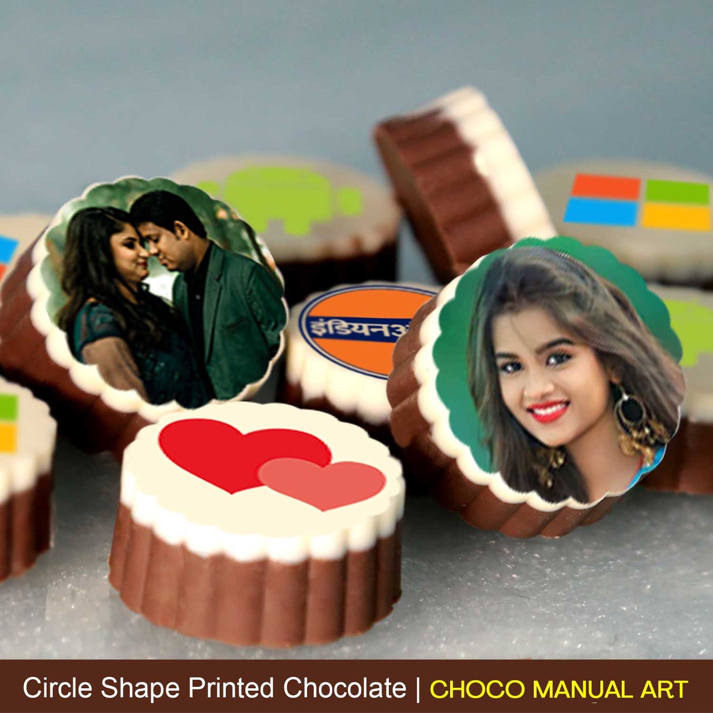 Printed Chocolate Gift box with photo