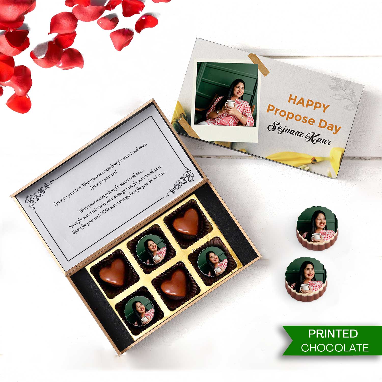 Best Propose Day image/name printed gift for friend