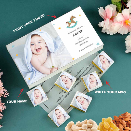 New born baby boy announcement. Pregnancy baby boy announcement. Baby birth announcement gifts india. Unique baby announcement gifts. Baby boy announcement gift ideas.