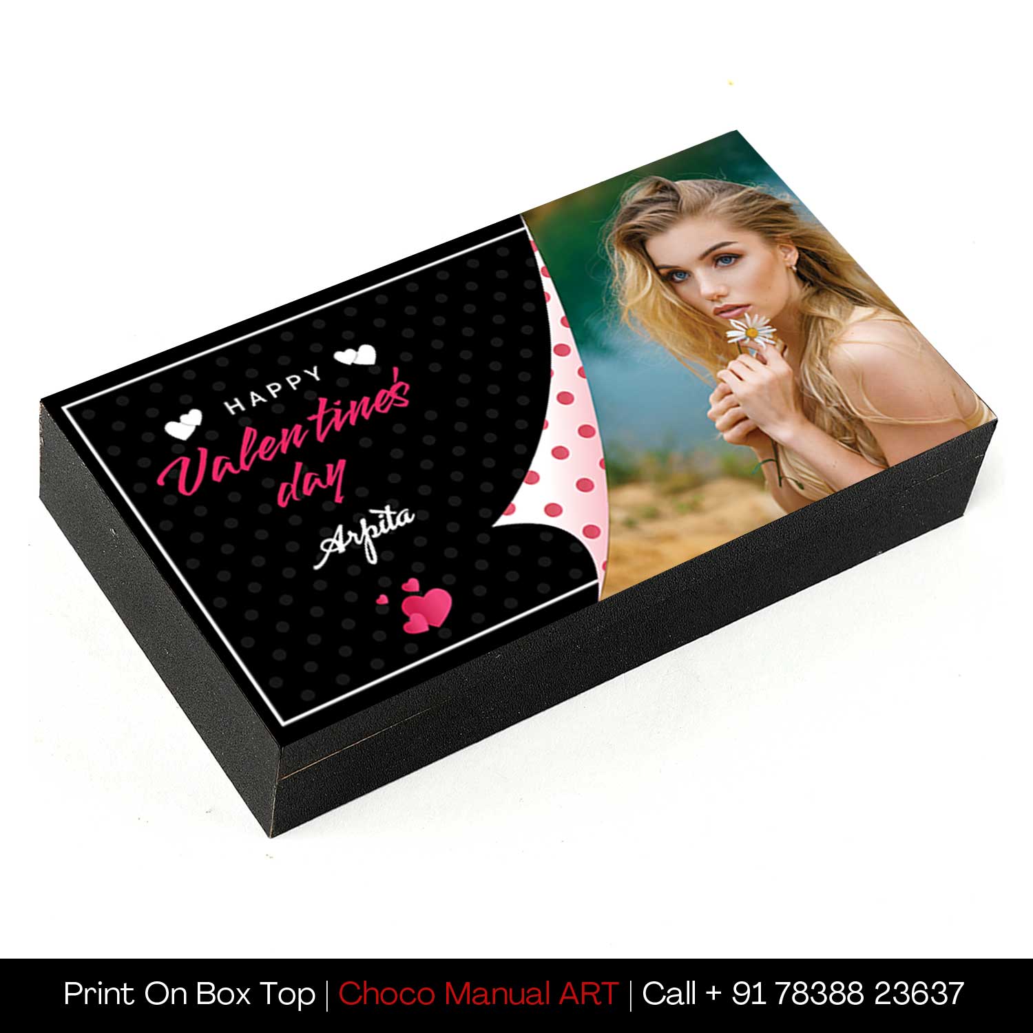 Special Personalised Valentine's Day Chocolate Gift Box