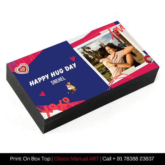 Hug Day Heart Shape chocolates Special gift Box