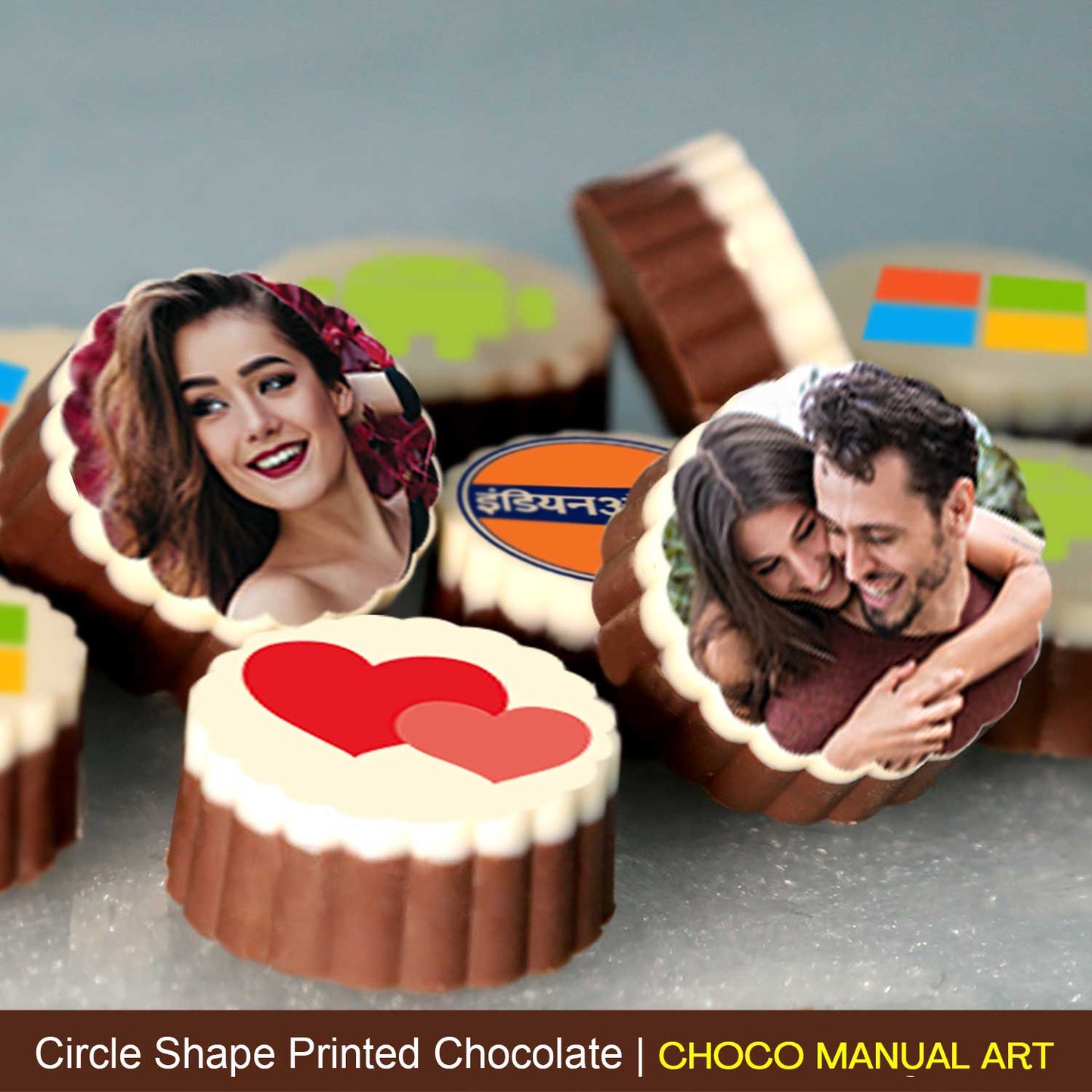 Valentine's Day Printed Chocolate Gift Box