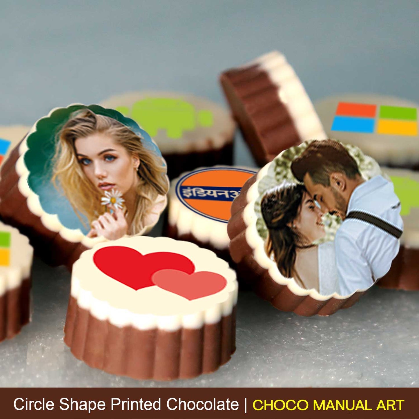 Print your Photo Valentine's Day Chocolate Gift Box