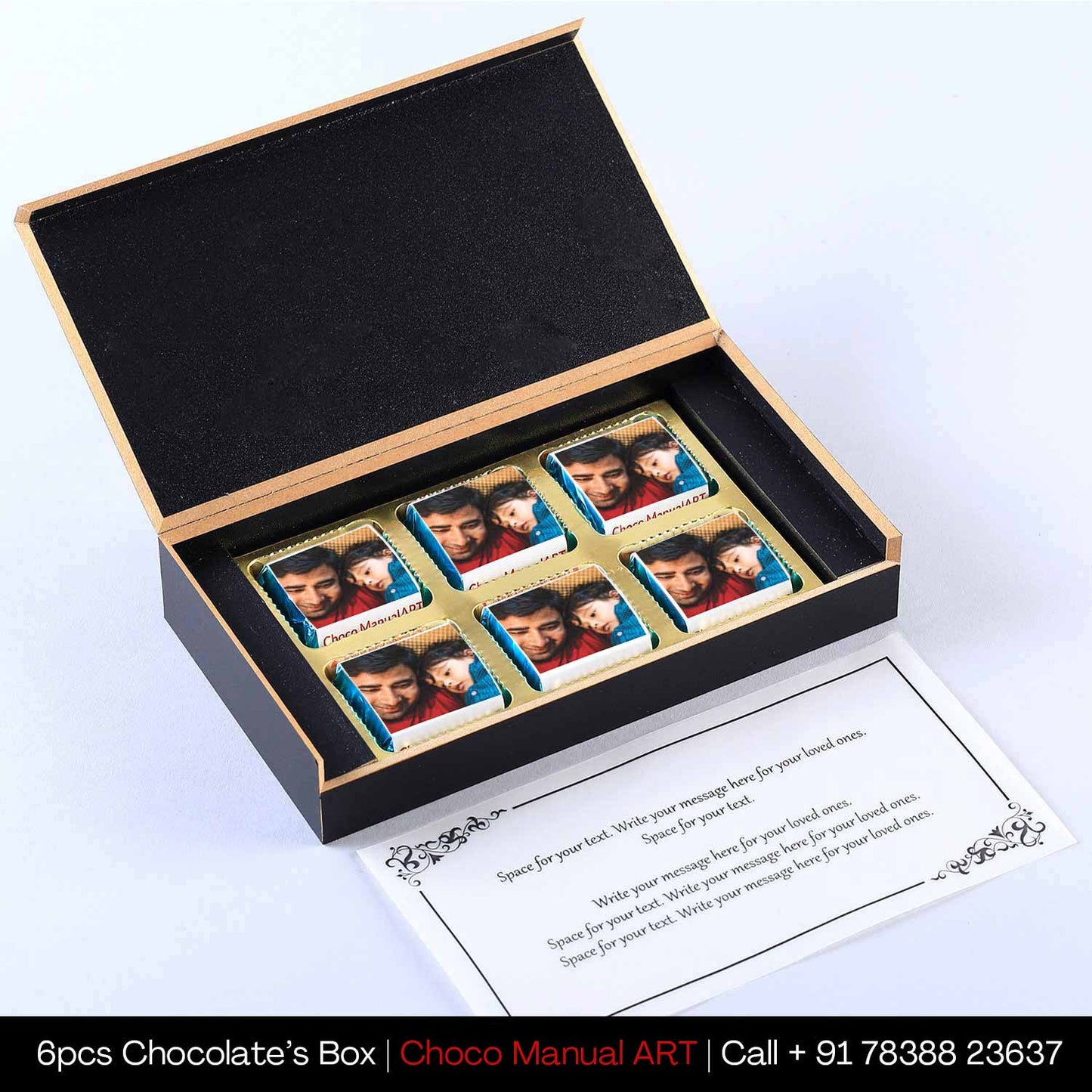 Depicted Printed Wrapped Chocolates