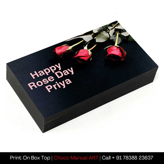 Rose Day Customised Chocolate gift