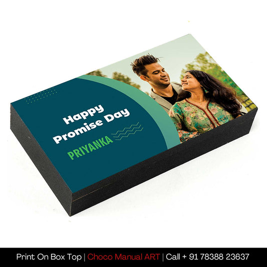 Send Promise Premium Personalised chocolate gift Box