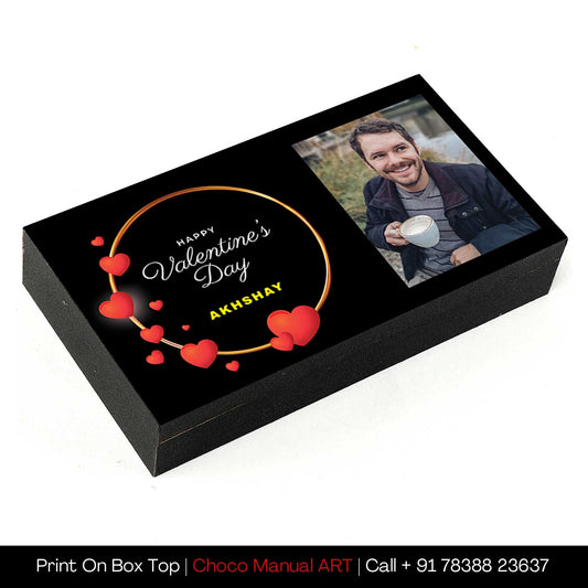 Personalised Valentine Chocolate Box gift